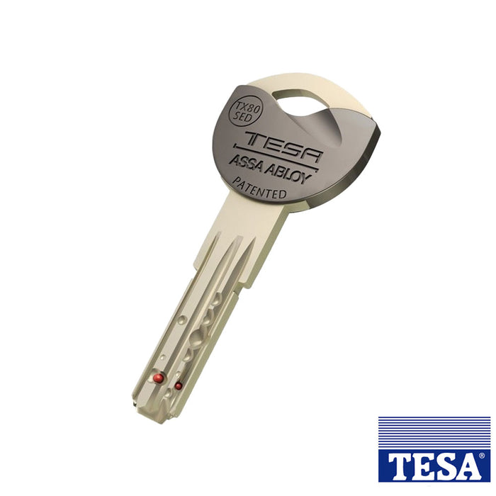Clé Tesa TX80 sur Numéro / Passe